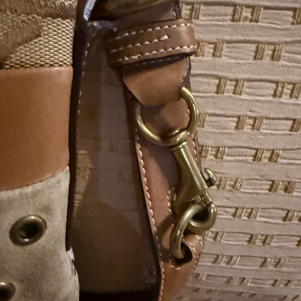 Coach Patchwork Shoulder/Crossbody Bag EUC - image 8